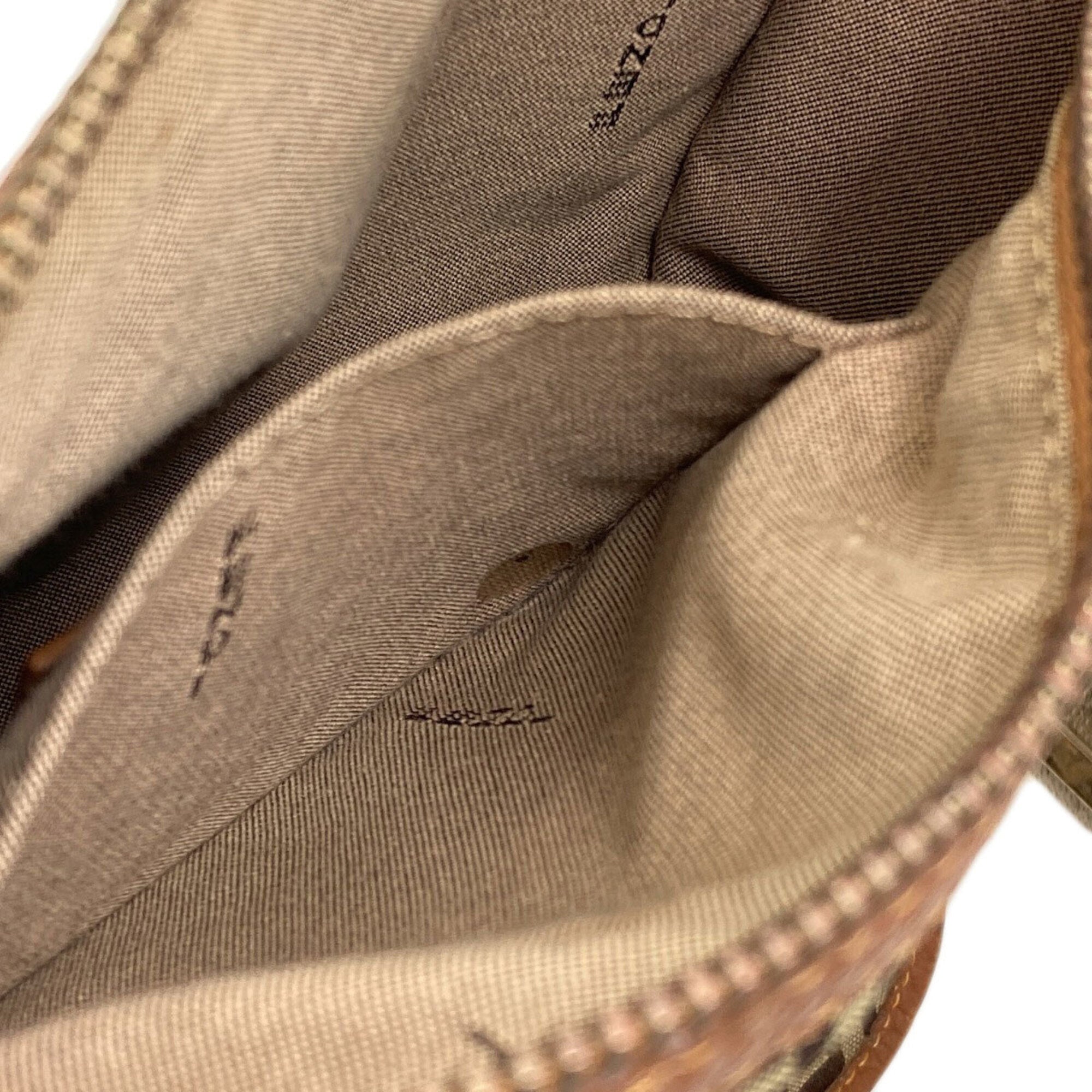 Fendi Brown Canvas Shoulder Bag (Pre-Owned)