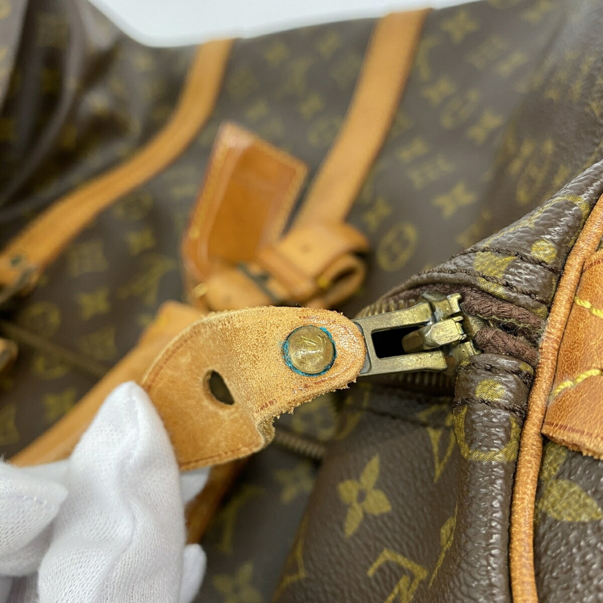 Louis Vuitton Brown Boston Bag (Pre-Owned)