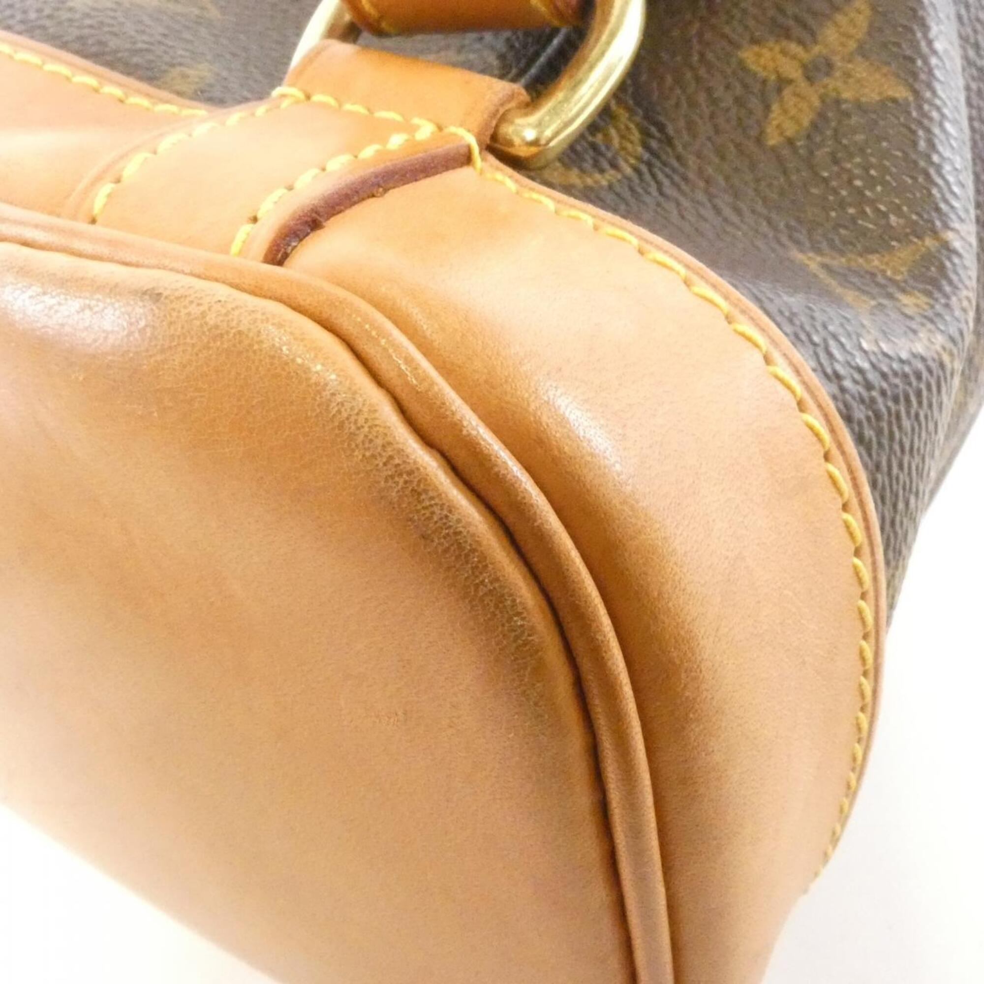 Louis Vuitton Marron Coated Canvas Backpack (Pre-Owned)