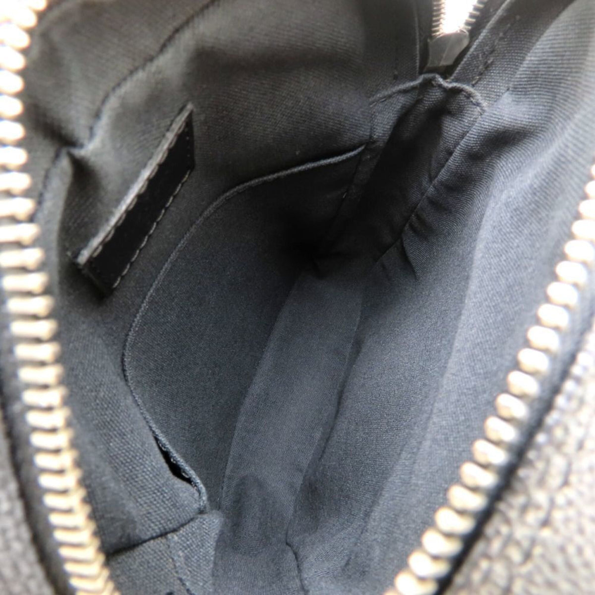 Louis Vuitton Black Gray Damier Canvas Shoulder Bag (Pre-Owned)