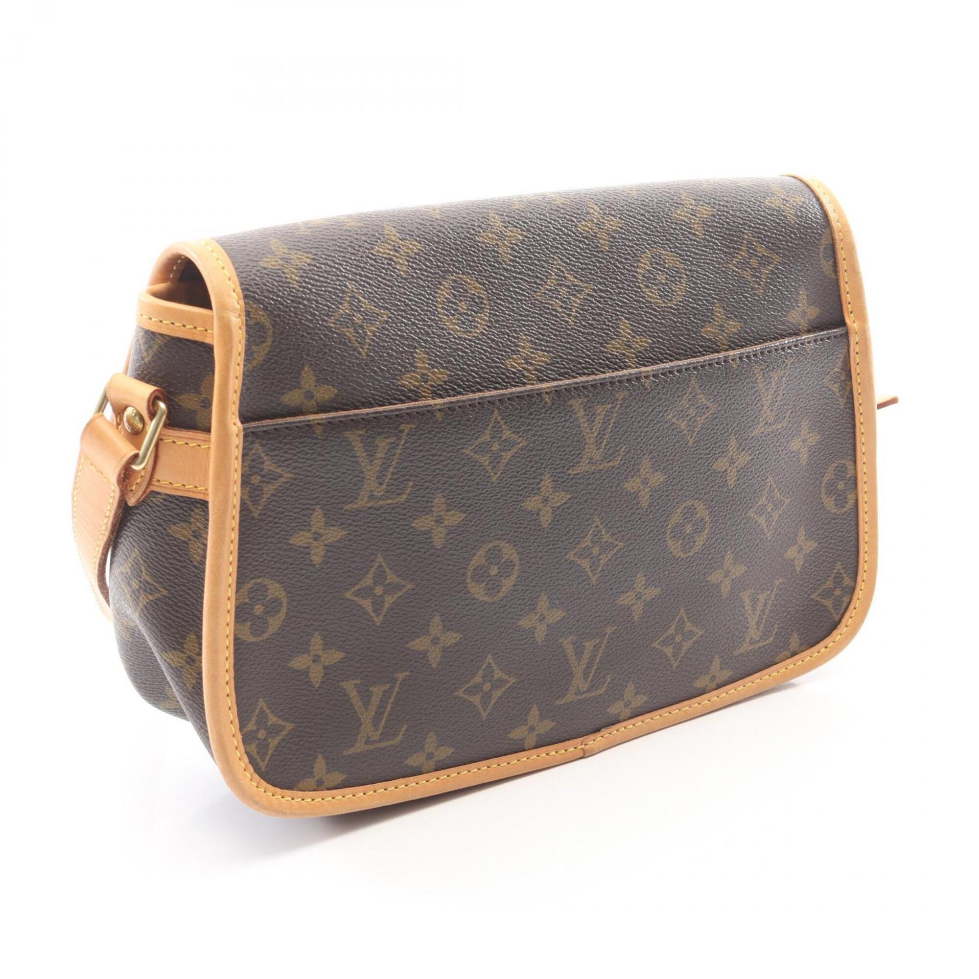 Louis Vuitton Brown Pvc Leather Handbag Shoulder Bag (Pre-Owned)