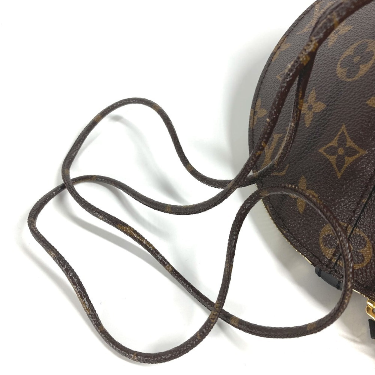 Louis Vuitton Brown Monogram Monogram Handbag Pouch Shoulder Bag (Pre-Owned)