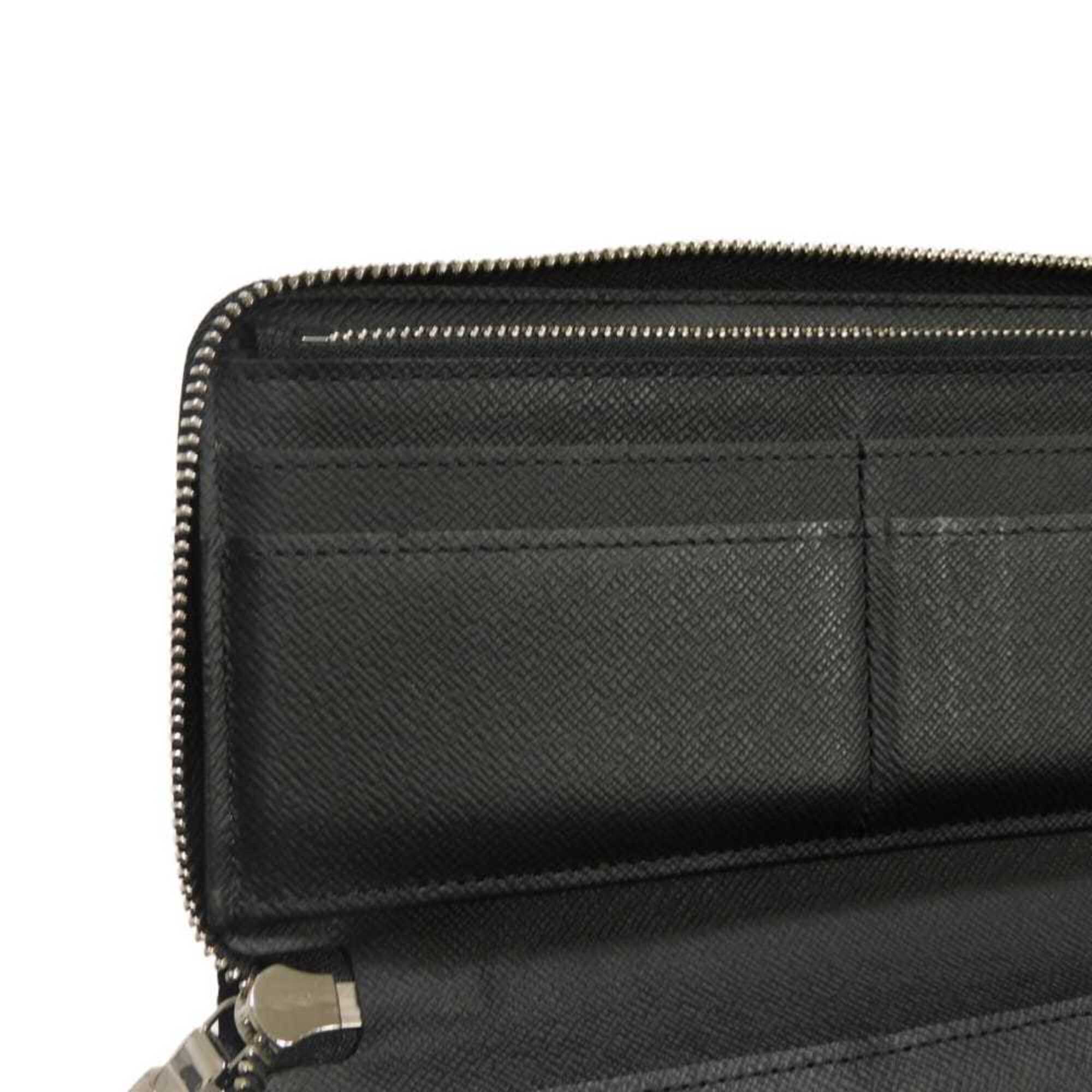 Louis Vuitton Black Damier Graphite Noir Damier Graphite Long Wallet (Bi-Fold) (Pre-Owned)