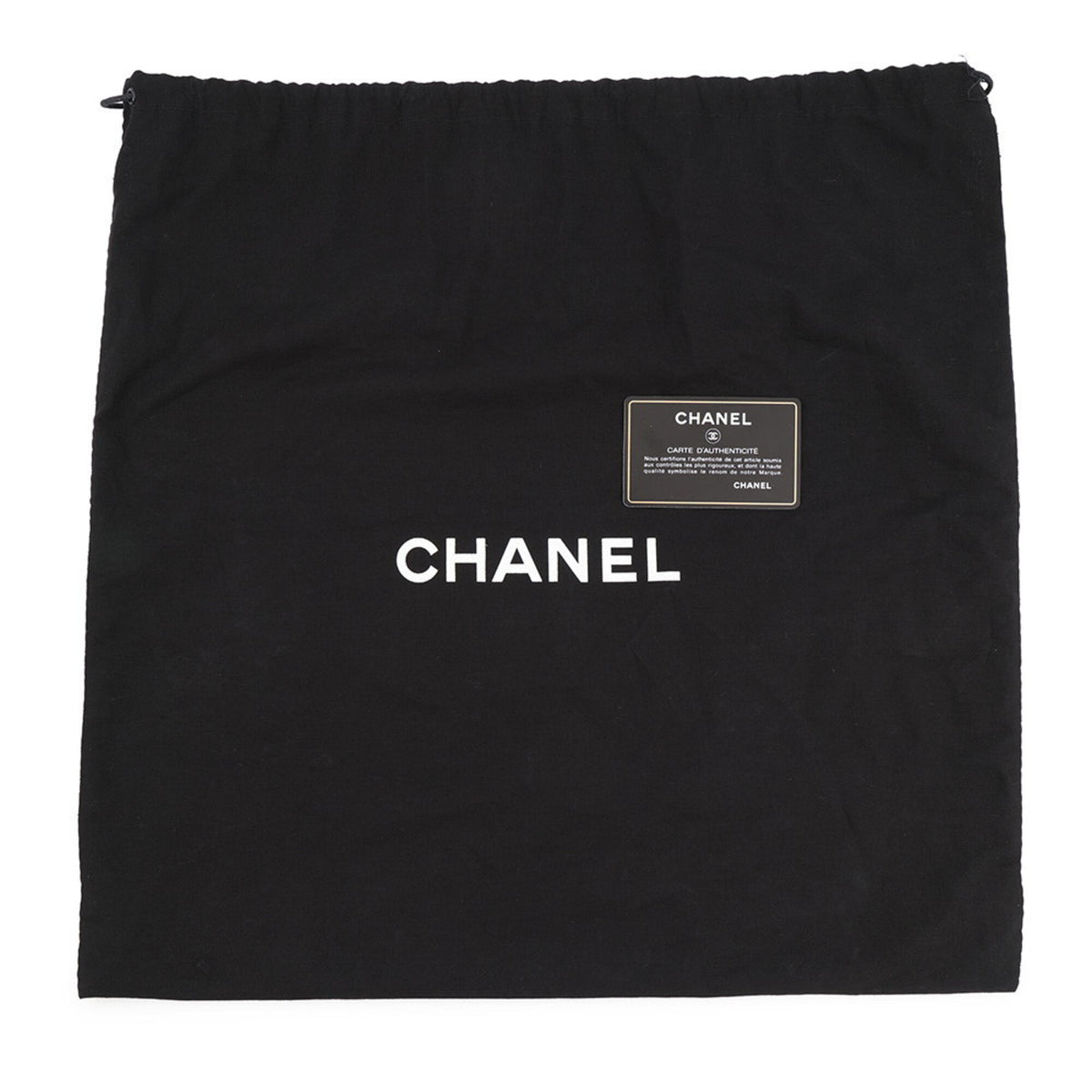 Chanel Black Leather Handbag Shoulder Bag (Pre-Owned)