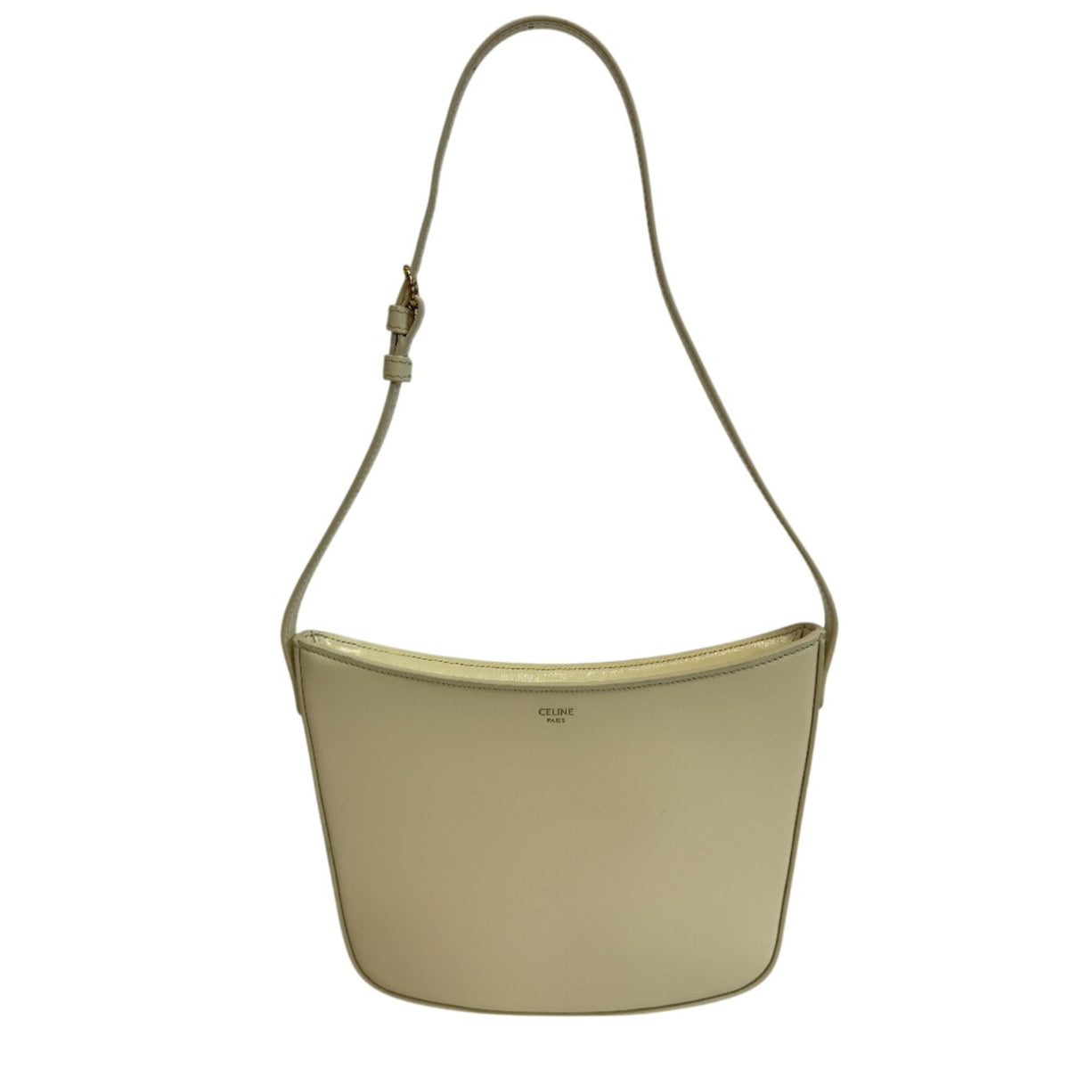 Celine Yellow Leather Shoulder Bag (Pre-Owned)