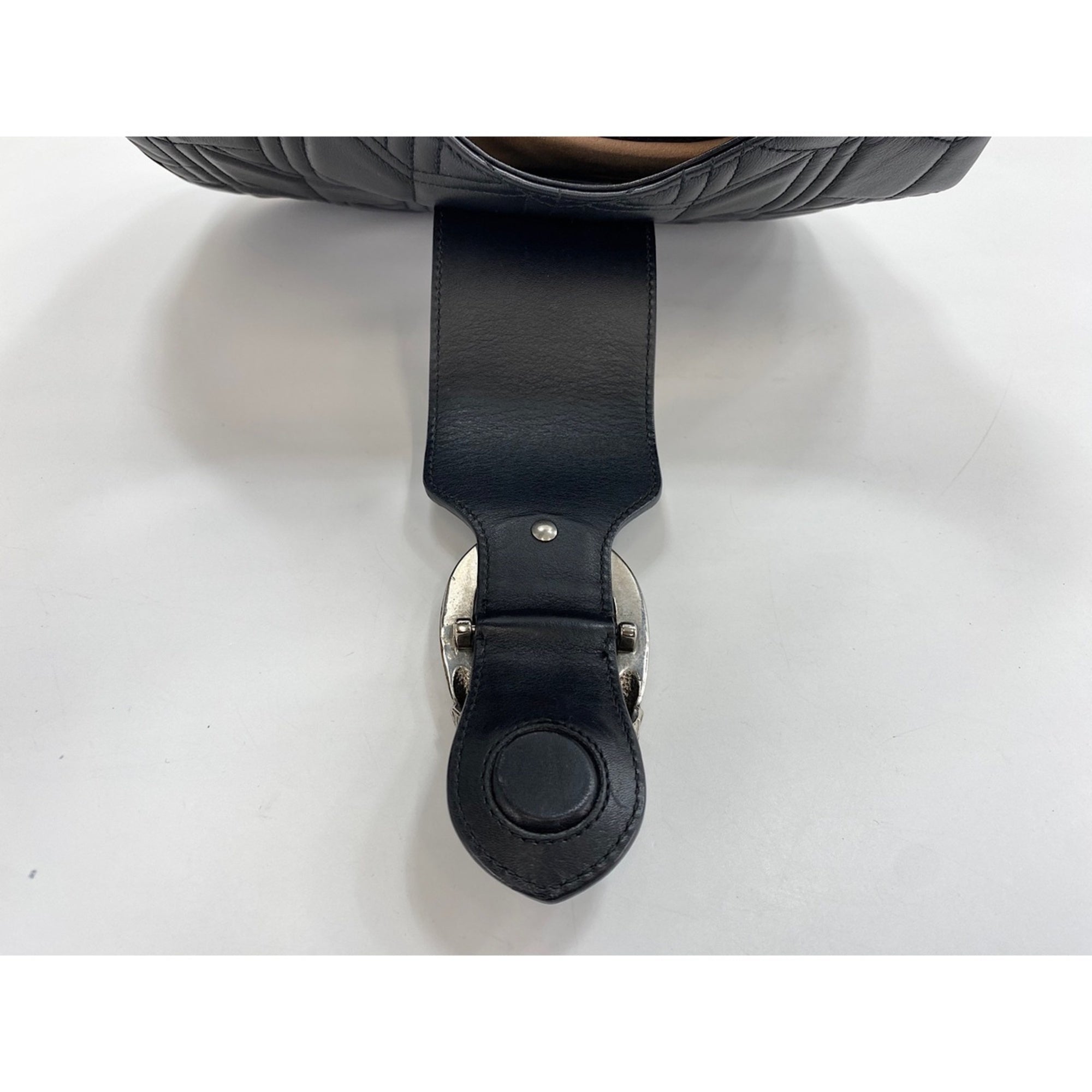 Gucci Black Leather Shoulder Bag (Pre-Owned)