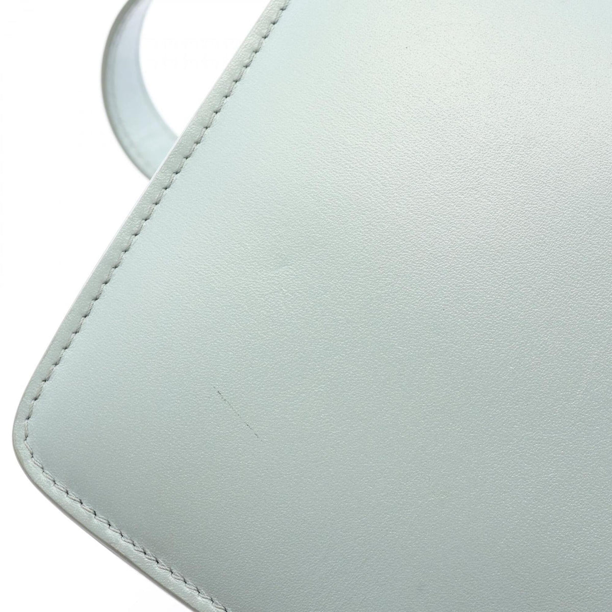 Celine Blue Leather Handbag Shoulder Bag (Pre-Owned)
