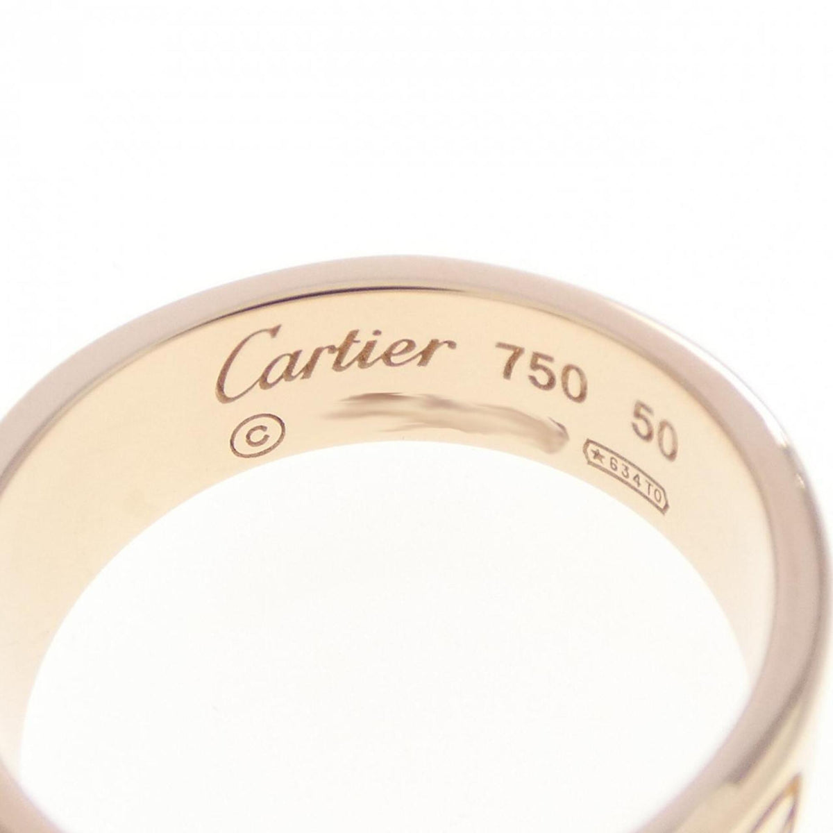 Cartier Pink Gold (18K) Band Ring (Pre-Owned)