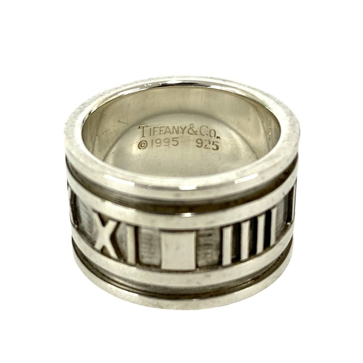 Tiffany Silver Silver 925 Band Ring (Pre-Owned)