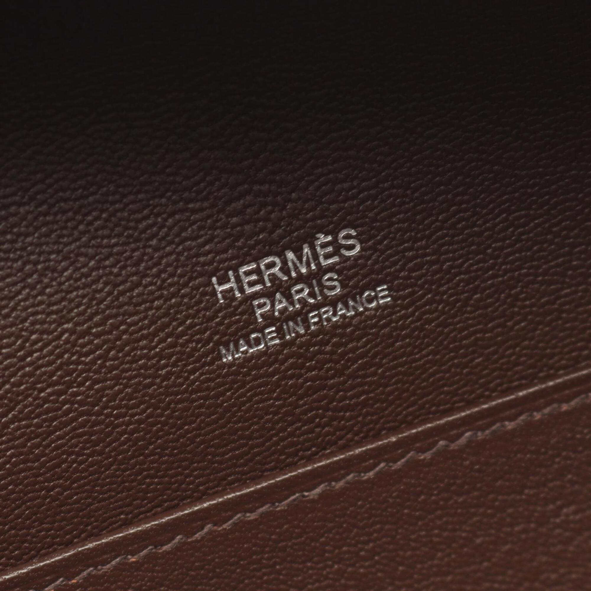 Hermes Brown Havane Leather Handbag (Pre-Owned)