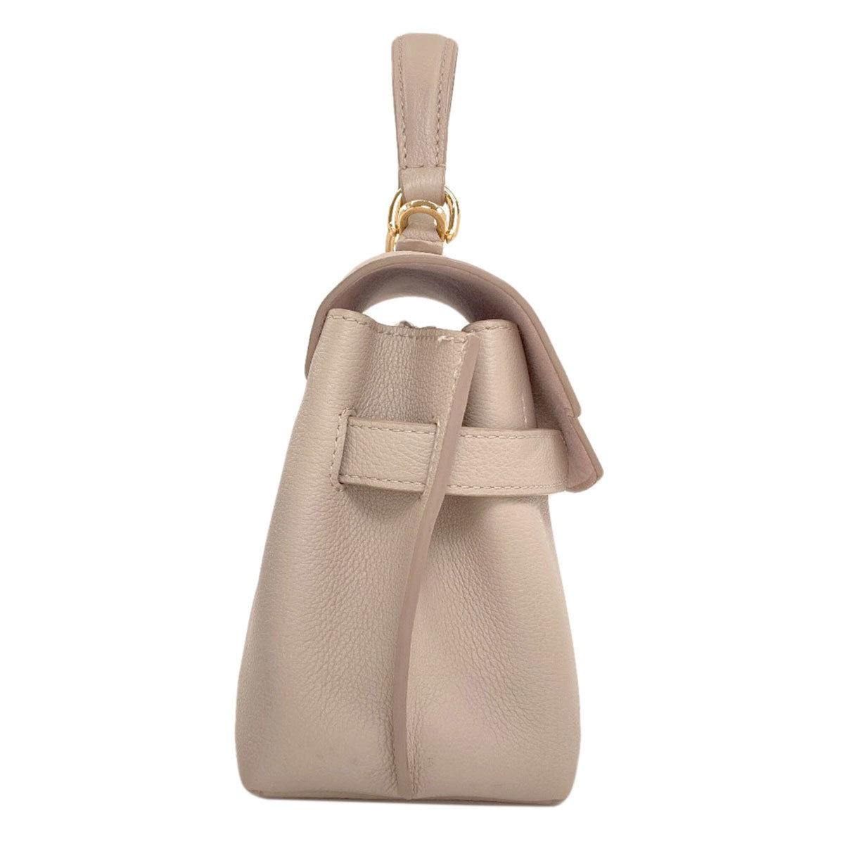 Louis Vuitton Grayish Leather Handbag (Pre-Owned)