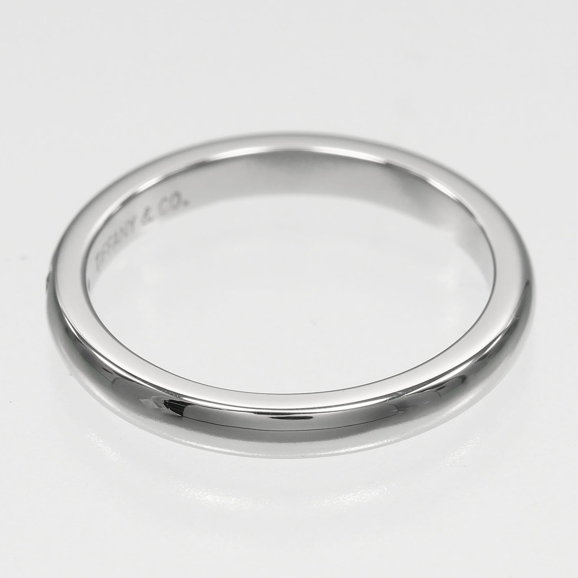 Tiffany Platinum 950 Band Ring (Pre-Owned)