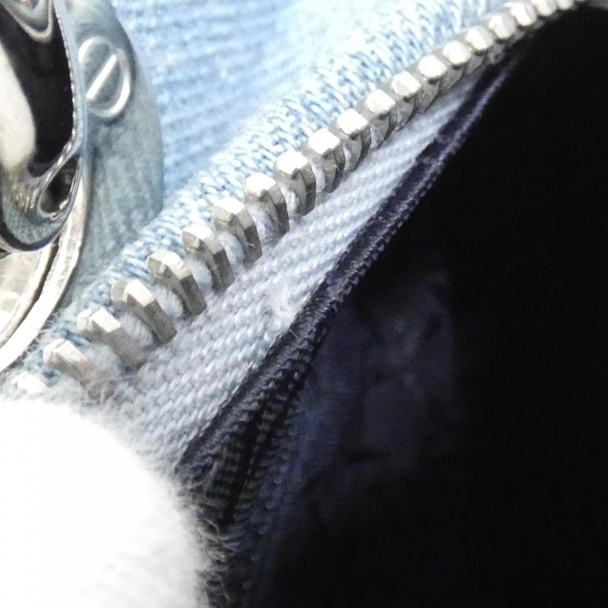 Christian Dior Light Blue Denim Handbag (Pre-Owned)