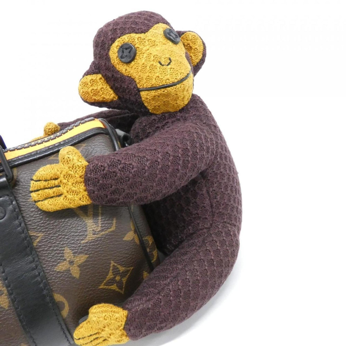 Louis Vuitton Marron Coated Canvas Boston Bag (Pre-Owned)