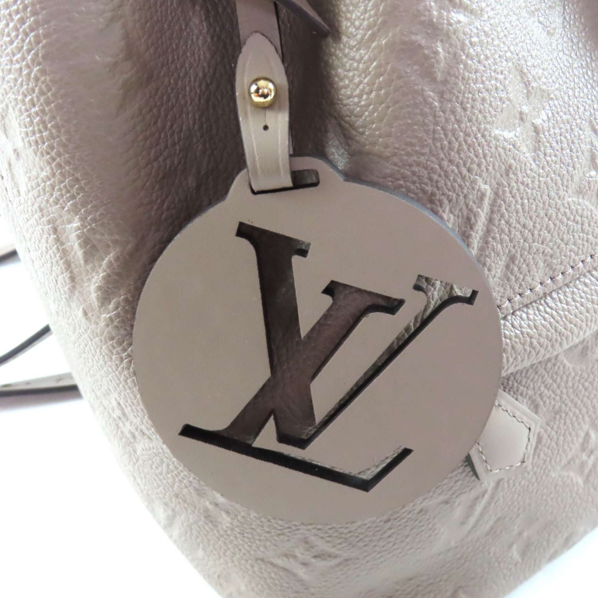 Louis Vuitton Gray Beige Monogram Empreinte Backpack (Pre-Owned)