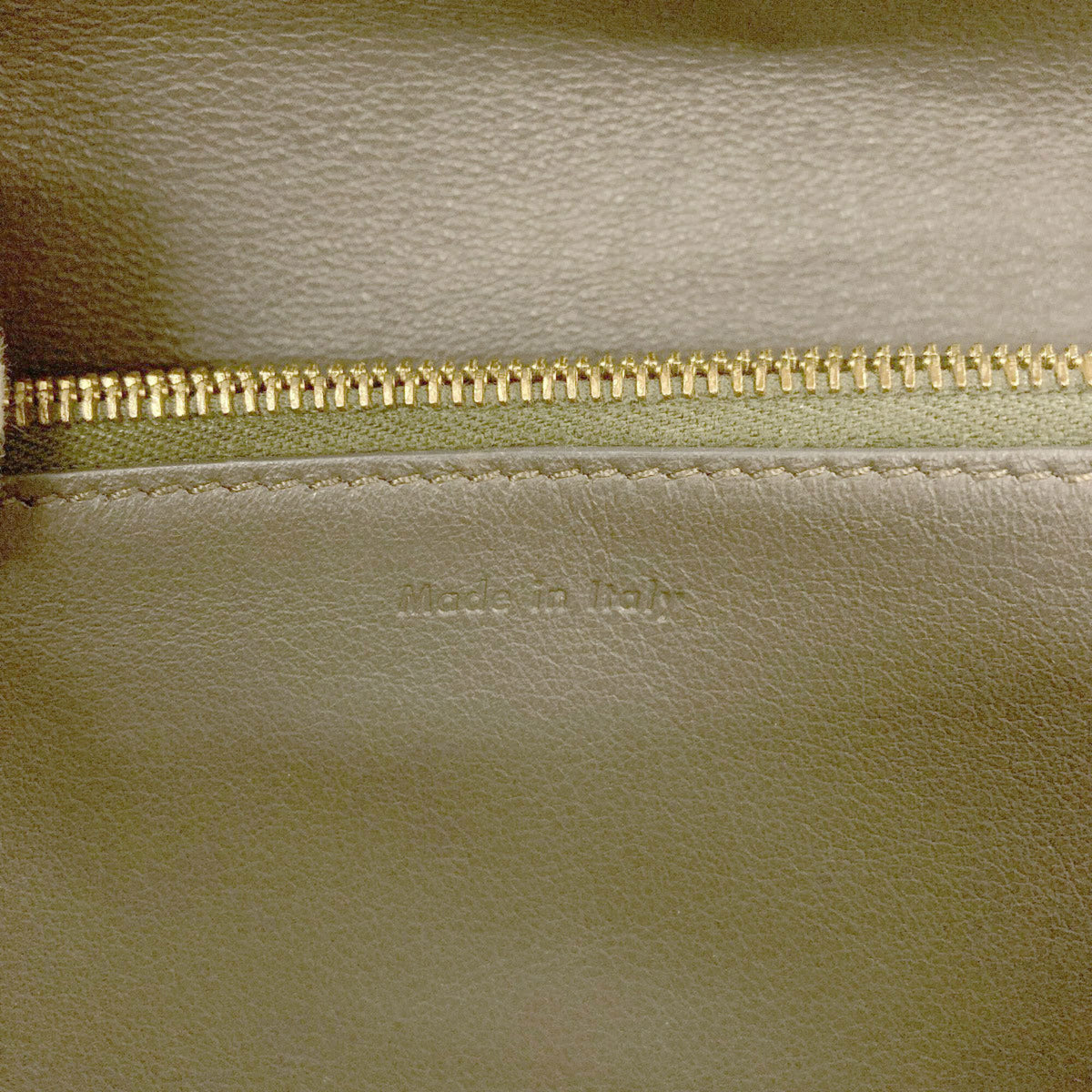 Celine Gray Leather Long Wallet (Bi-Fold) (Pre-Owned)