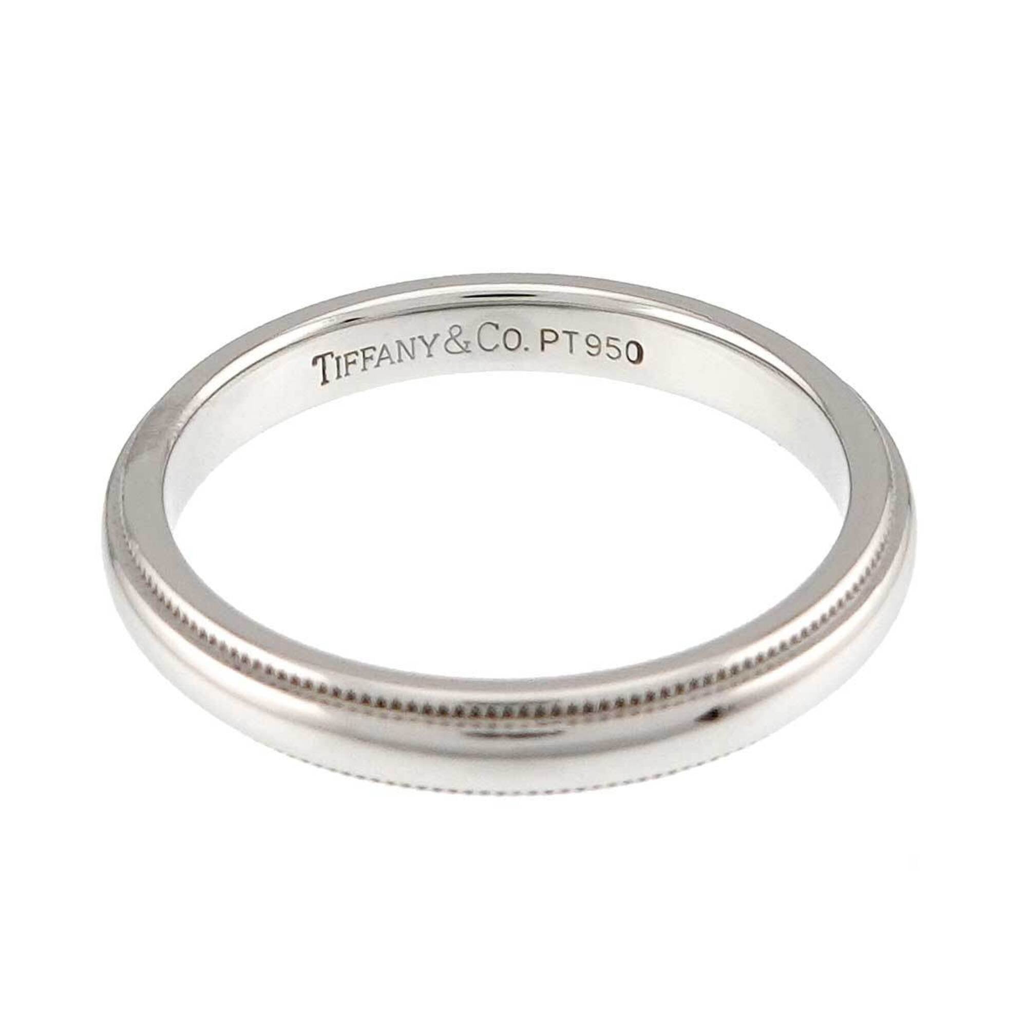 Tiffany Platinum 950 Band Ring (Pre-Owned)