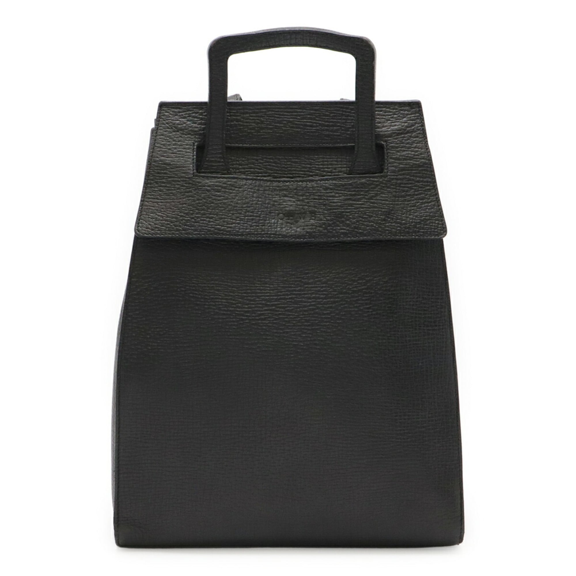 Loewe Black Leather Backpack (Pre-Owned)