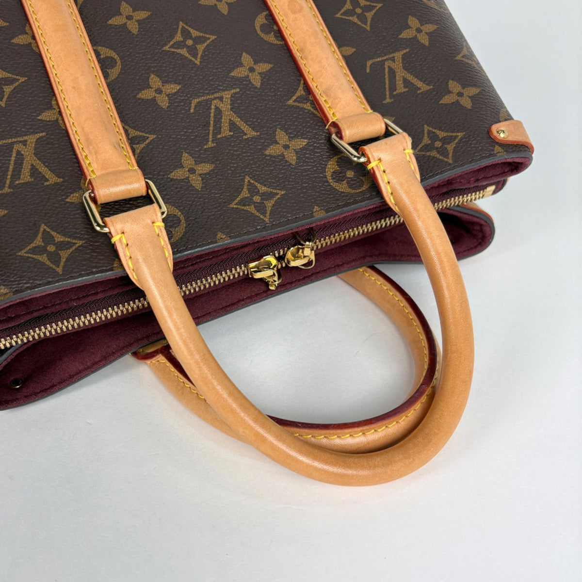 Louis Vuitton Brown Monogram Monogram Handbag Shoulder Bag (Pre-Owned)