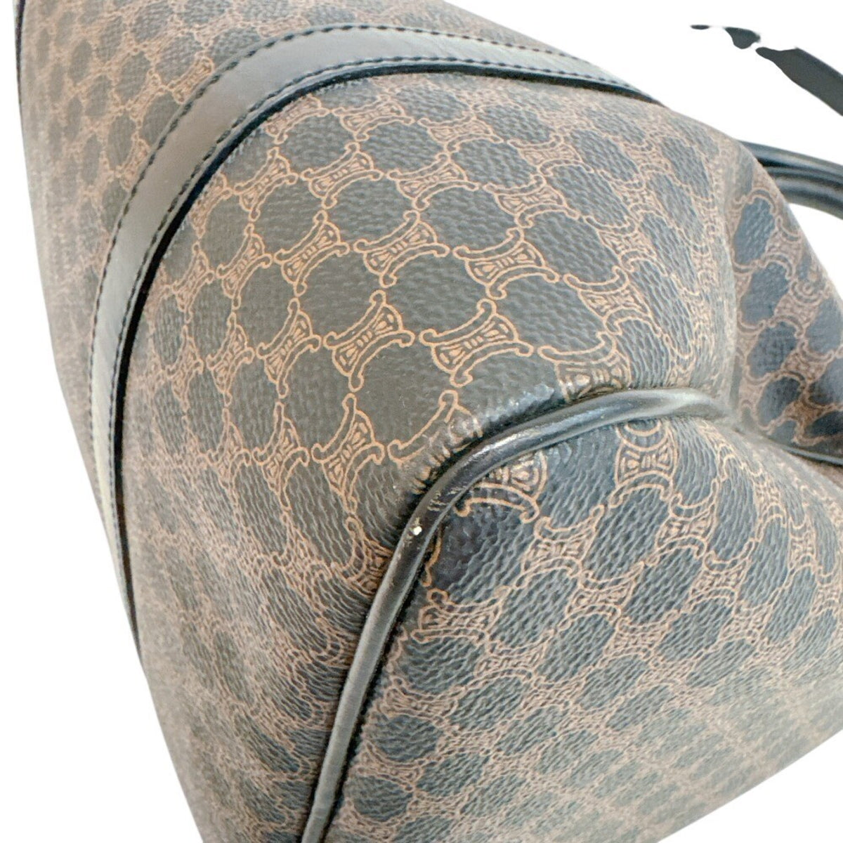 Celine Brown Leather Boston Bag (Pre-Owned)