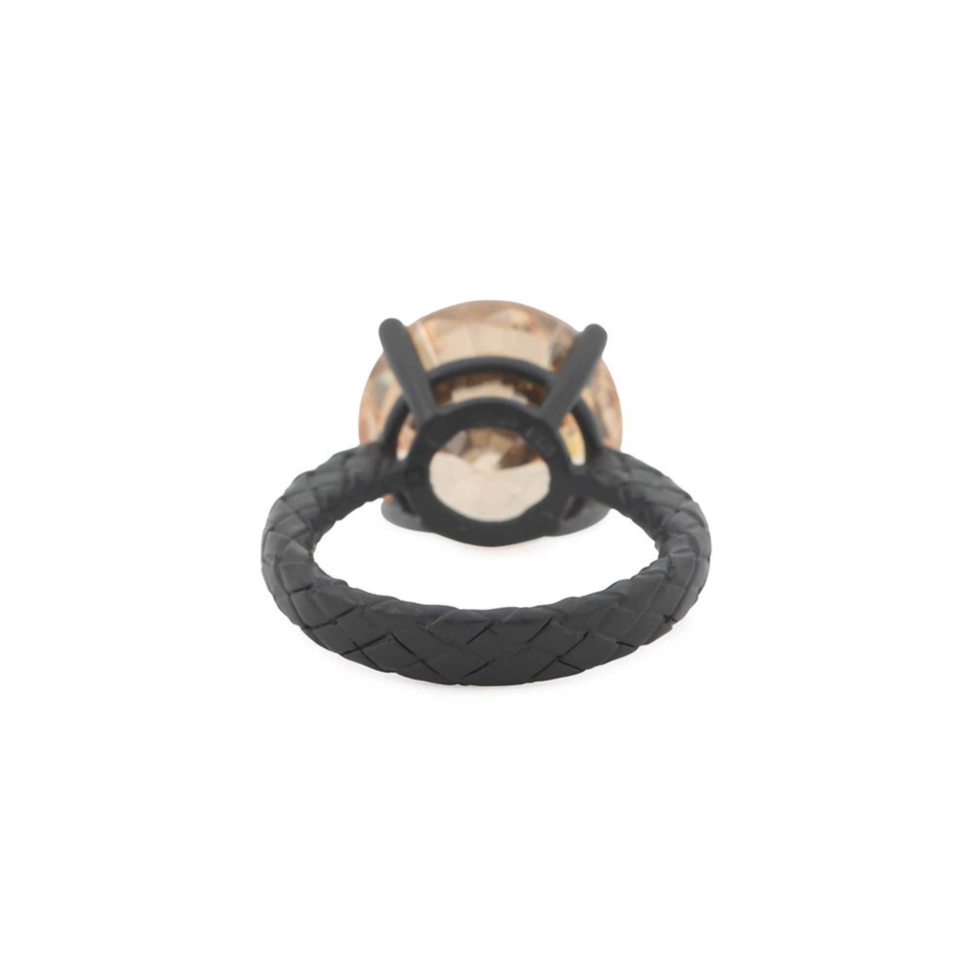 Bottega Veneta Silver Silver 925 Band Ring (Pre-Owned)