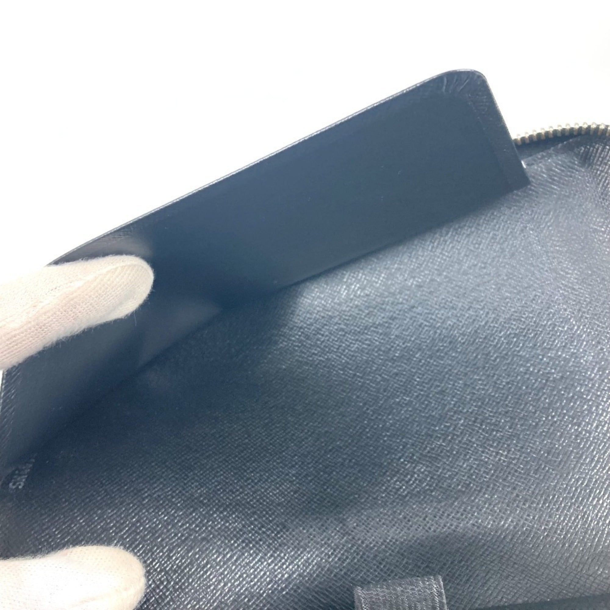 Louis Vuitton Epi Black Galle Noir Epi Leather Wallet (Bi-Fold) (Pre-Owned)