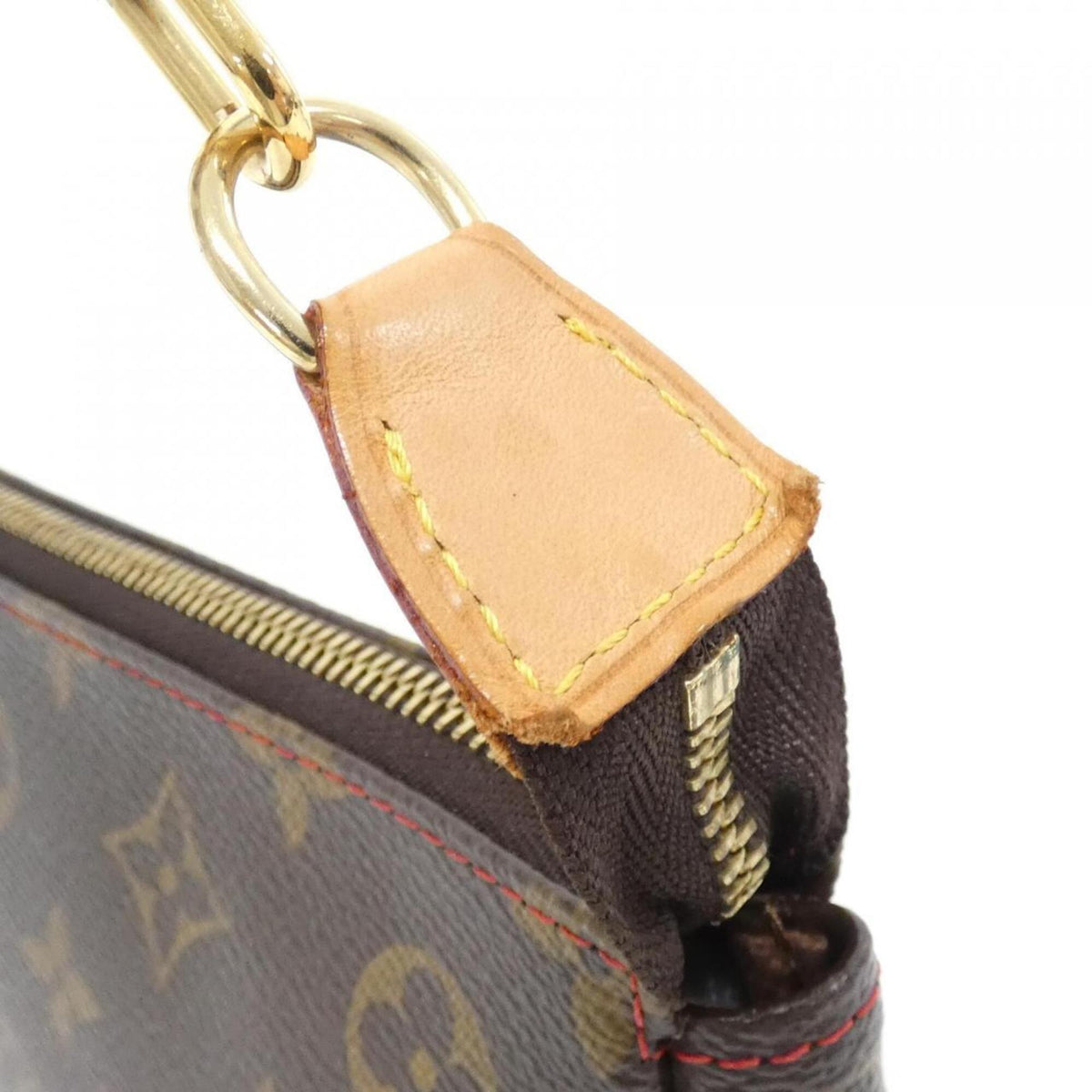 Louis Vuitton Monogram Cherry Marron Monogram Cherry Monogram Pochette Pouch (Pre-Owned)