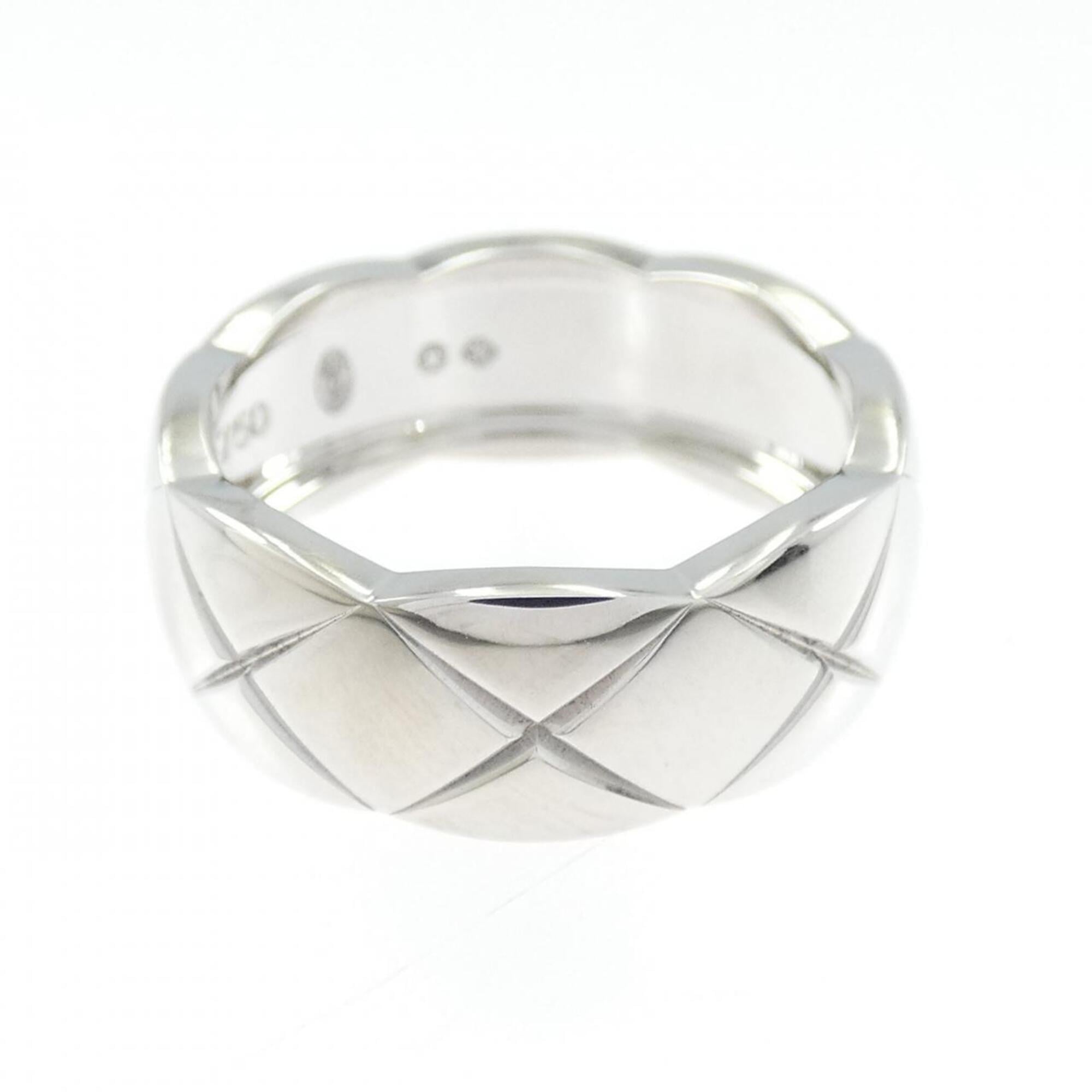 Chanel White Gold (18K) Band Ring (Pre-Owned)