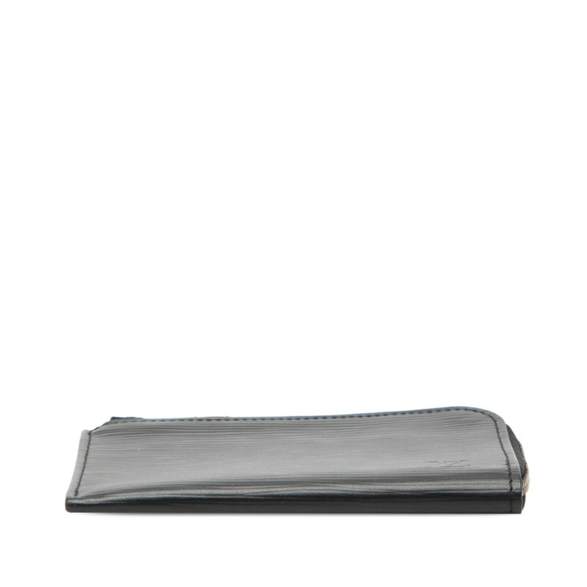 Louis Vuitton Epi Black Leather Coin Purse/Coin Case (Pre-Owned)
