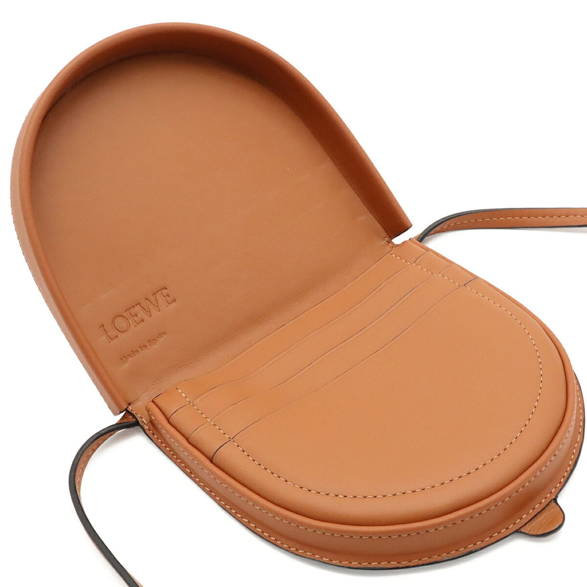 Loewe Brown Leather Pochette Pouch Shoulder Bag (Pre-Owned)