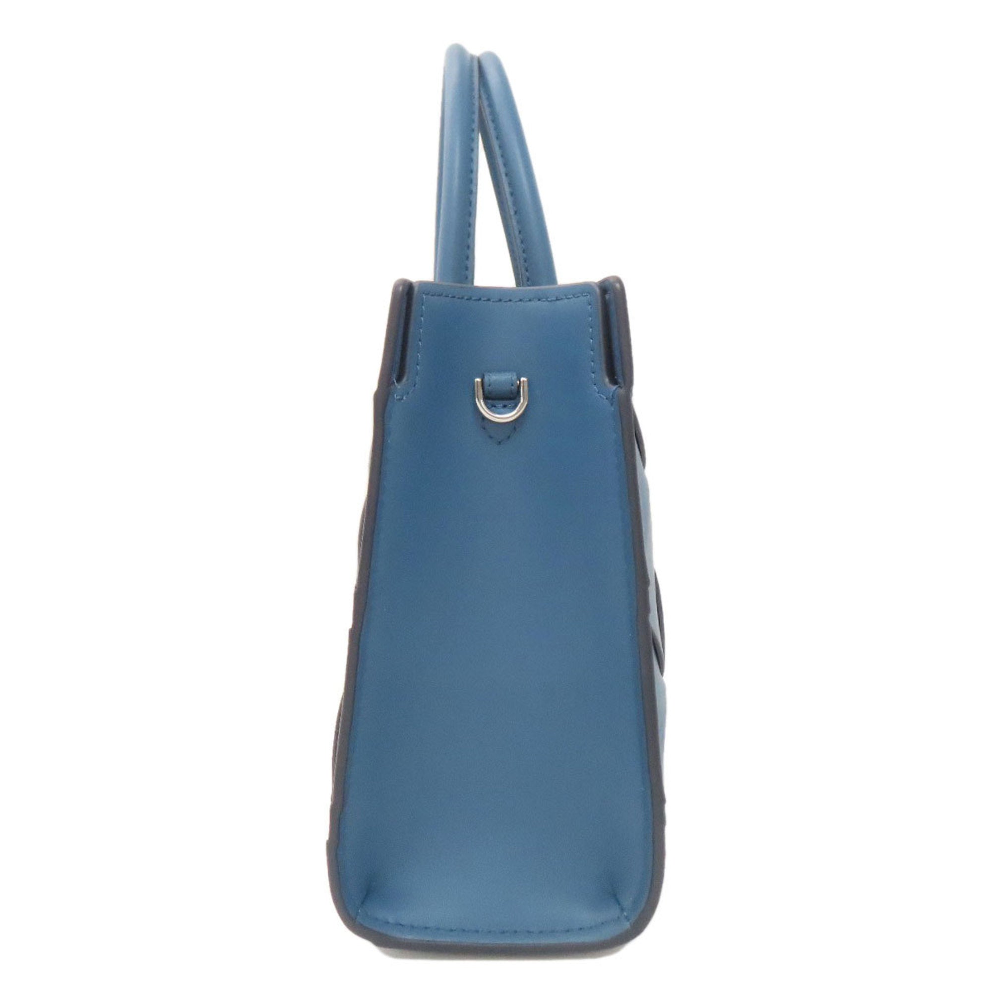 Michael Kors Blue Leather Handbag (Pre-Owned)