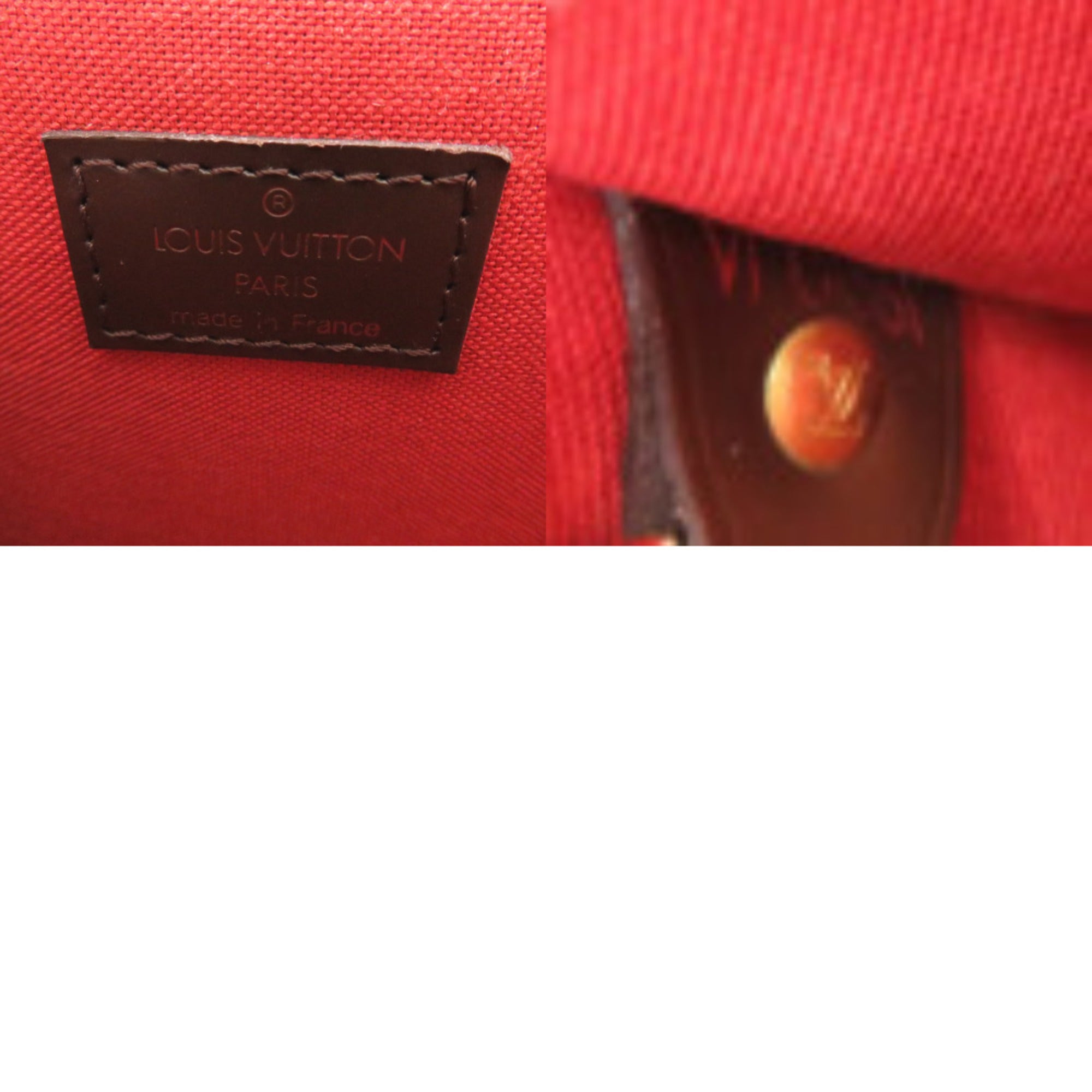 Louis Vuitton Brown Damier Canvas Shoulder Bag (Pre-Owned)