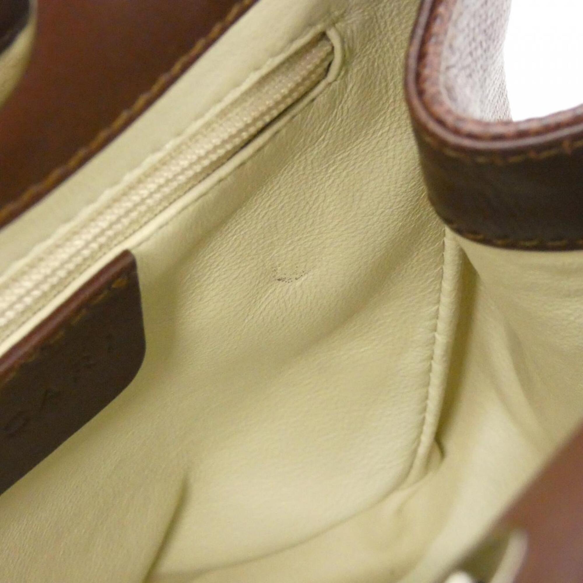 Bvlgari Brown Leather Handbag (Pre-Owned)