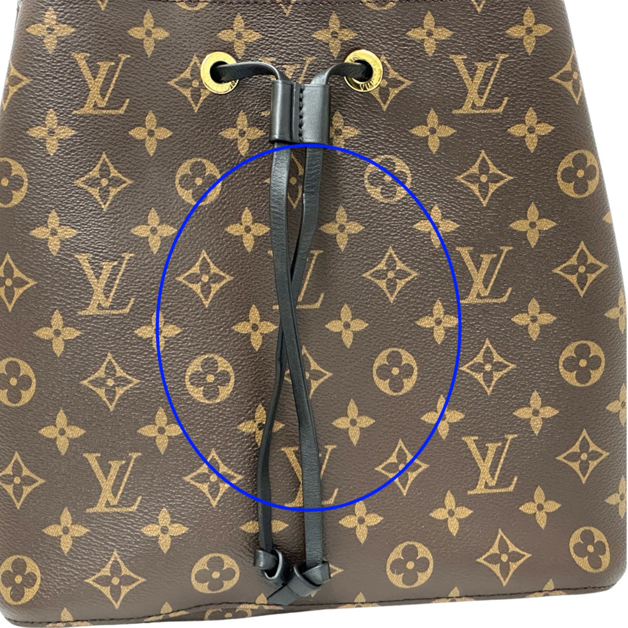 Louis Vuitton Brown Monogram Noir White Monogram Handbag Shoulder Bag (Pre-Owned)
