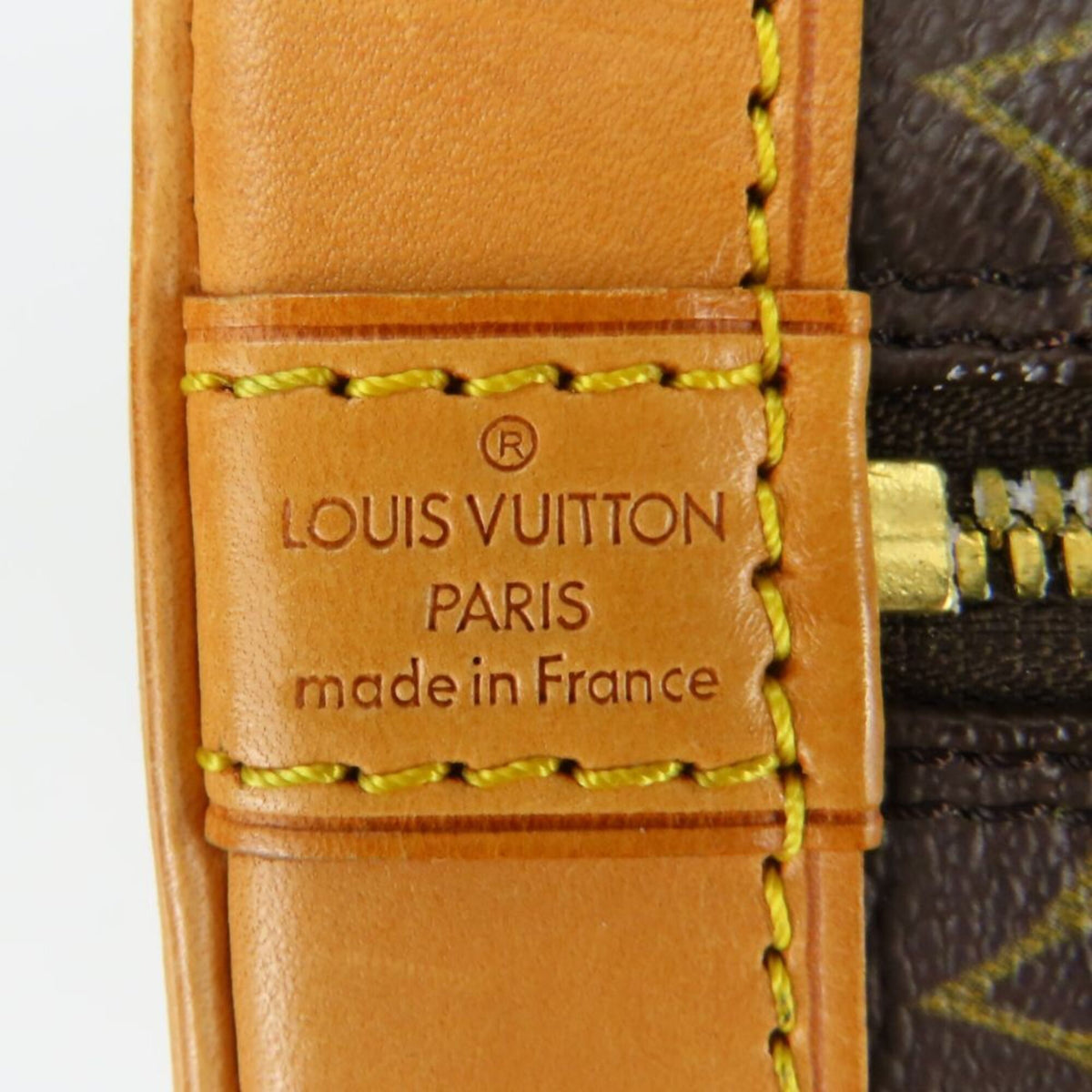 Louis Vuitton Monogram Brown Monogram Leather Handbag (Pre-Owned)