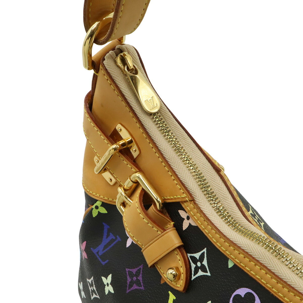 Louis Vuitton Black Noir Monogram Canvas Shoulder Bag (Pre-Owned)