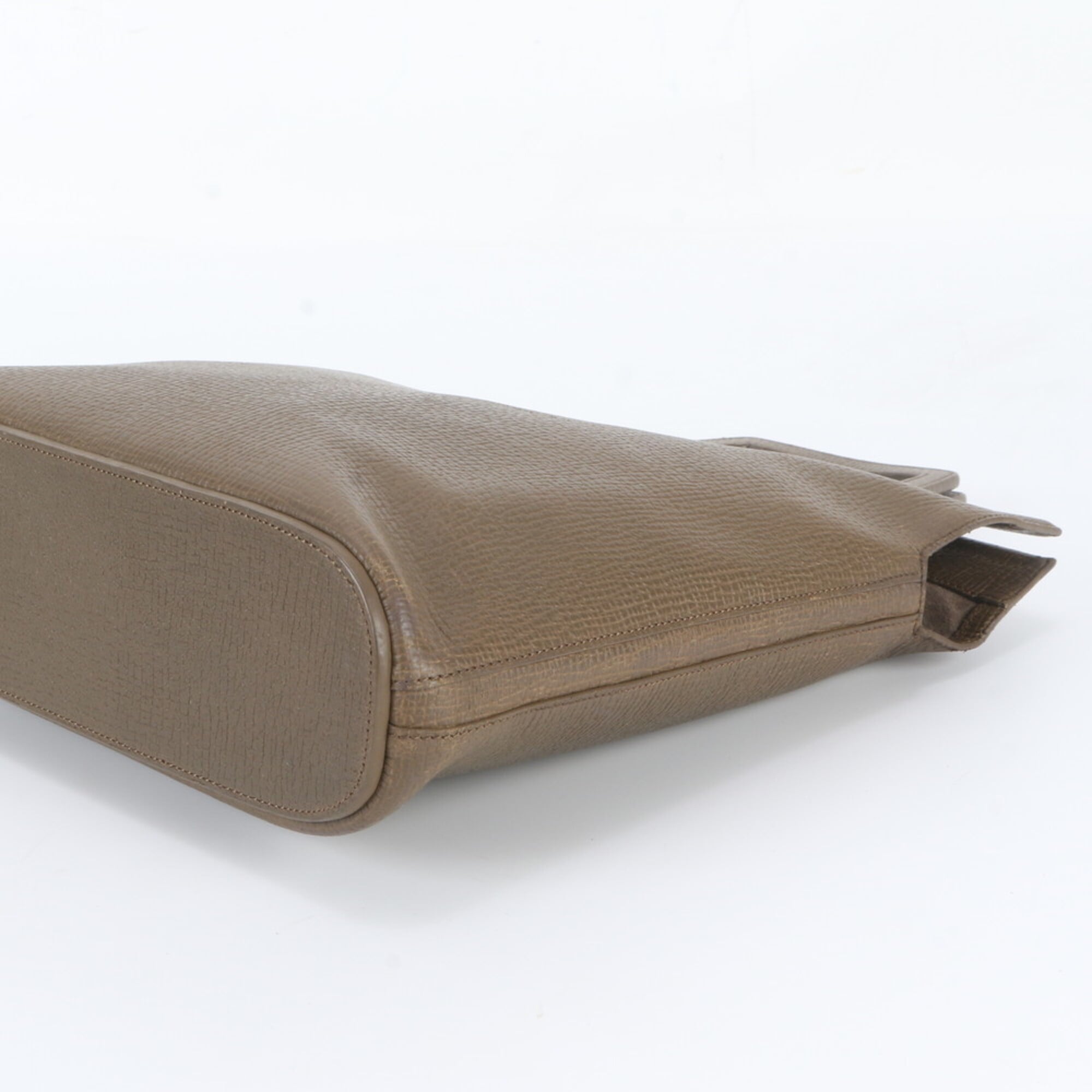 Loewe Brown Leather Briefcase Tote Bag (Pre-Owned)