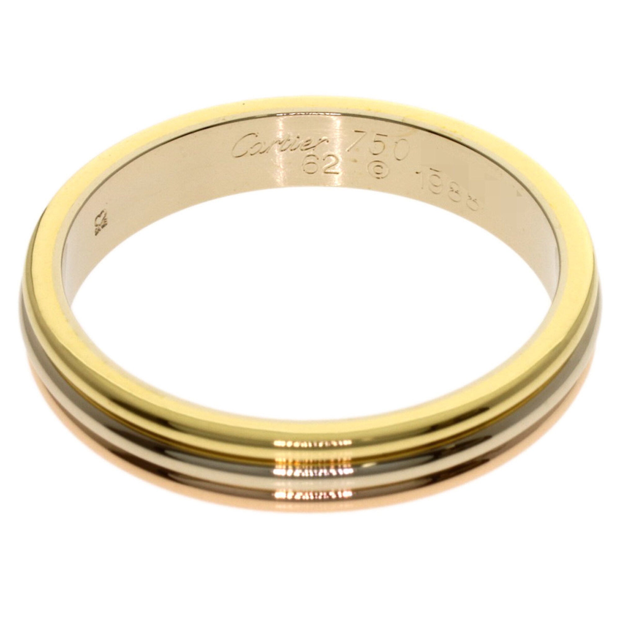 Cartier Yellow Gold (18K) Pink Gold (18K) White Gold (18K) Band Ring (Pre-Owned)