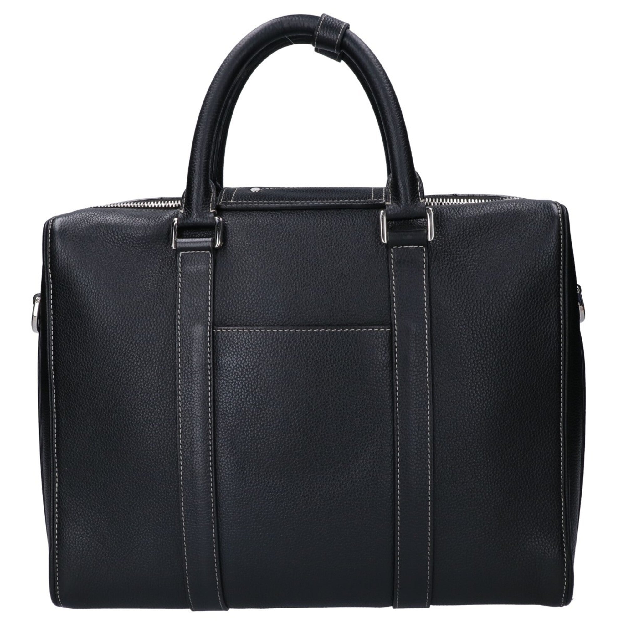 Christian Dior Black Leather Briefcase (Pre-Owned)