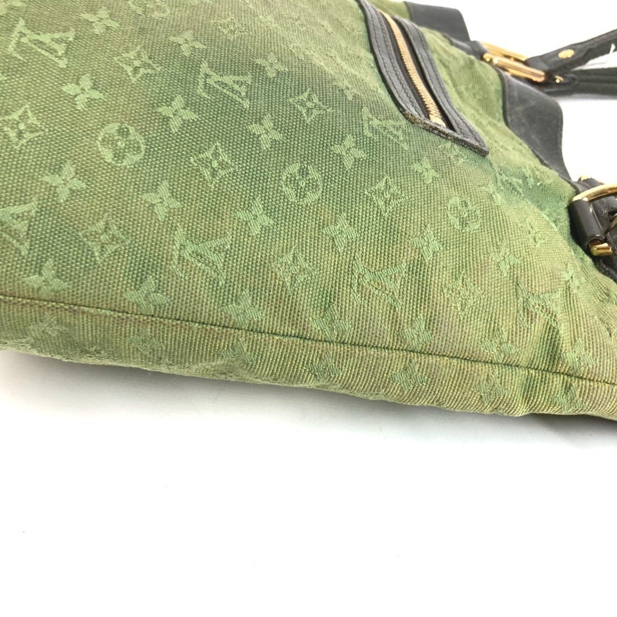 Louis Vuitton Khaki Monogram Mini Shoulder Bag Tote Bag (Pre-Owned)