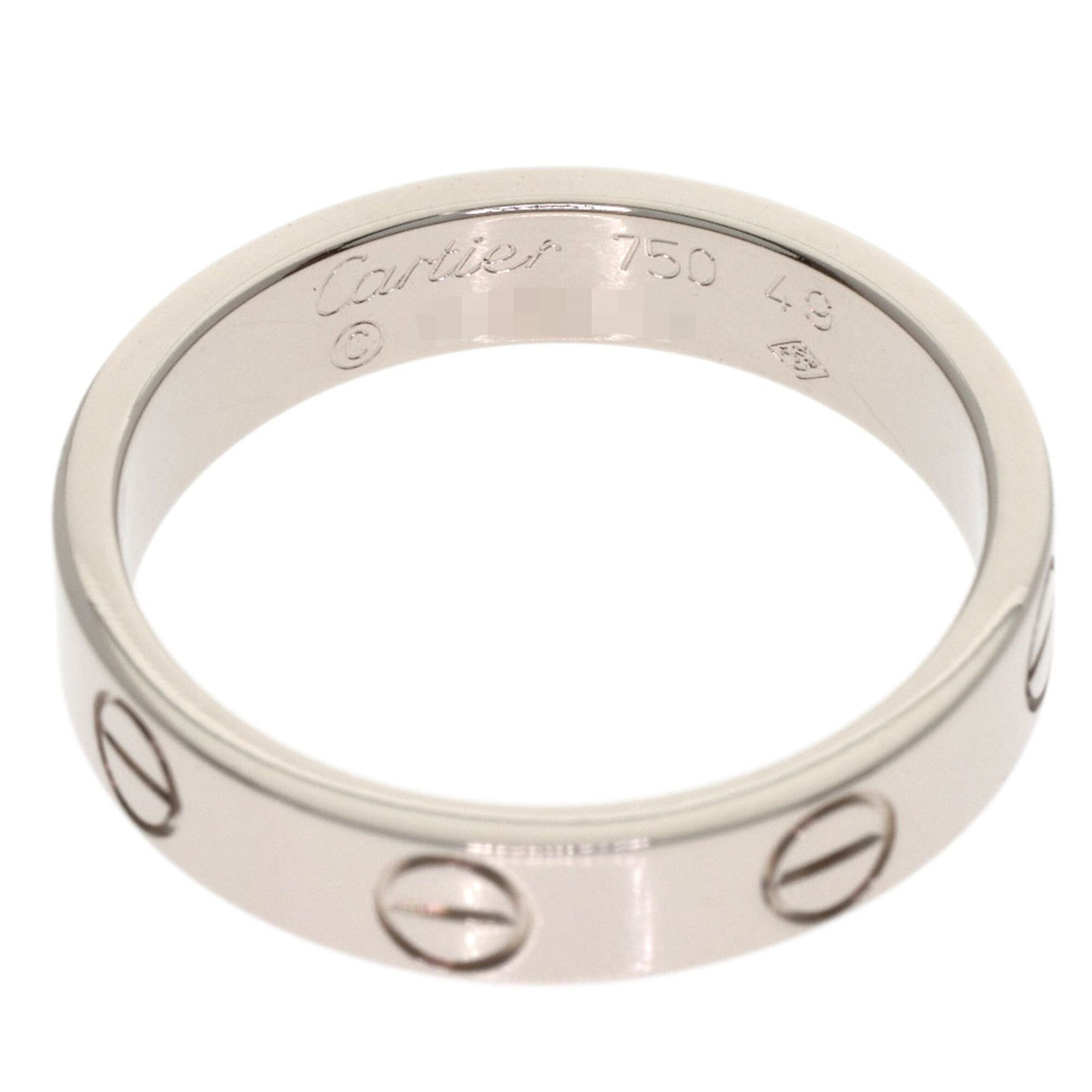 Cartier White Gold (18K) Band Ring (Pre-Owned)