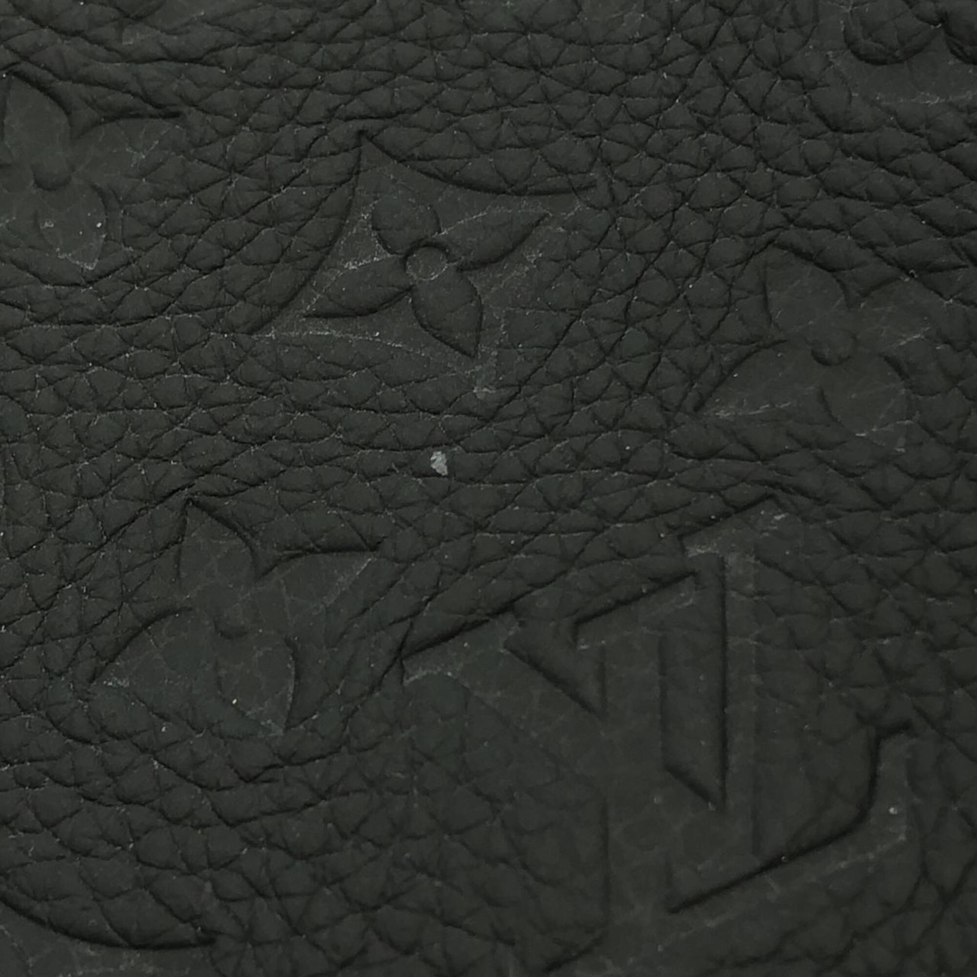 Louis Vuitton Taurillon Black Leather Handbag (Pre-Owned)
