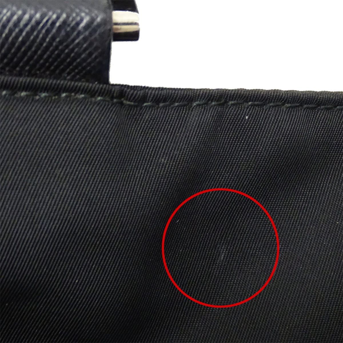 Prada Black Nylon Handbag Shoulder Bag (Pre-Owned)