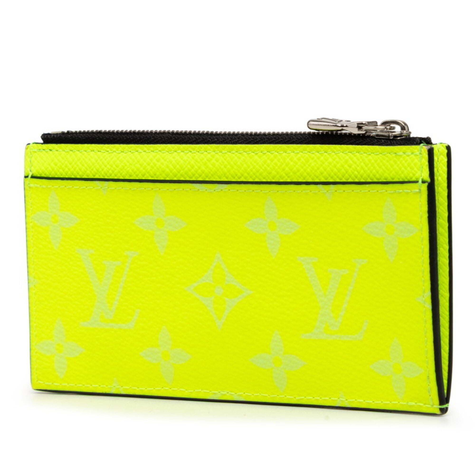 Louis Vuitton Yellow Pvc Taigarama Coin Purse/Coin Case (Pre-Owned)