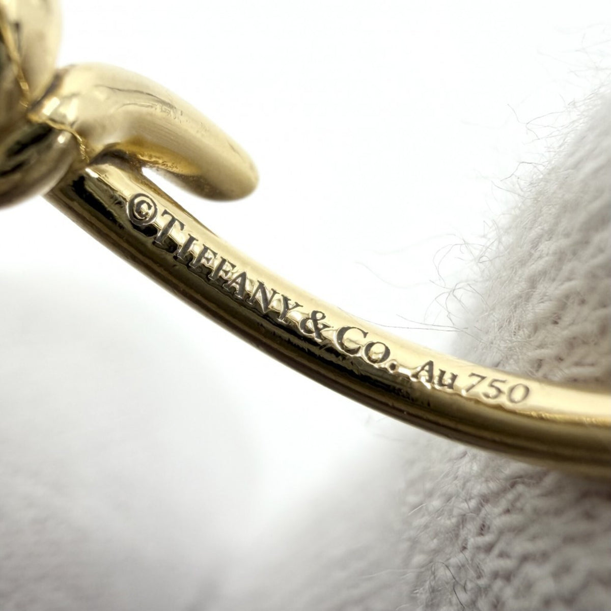 Tiffany Yellow Gold (18K) Band Ring (Pre-Owned)