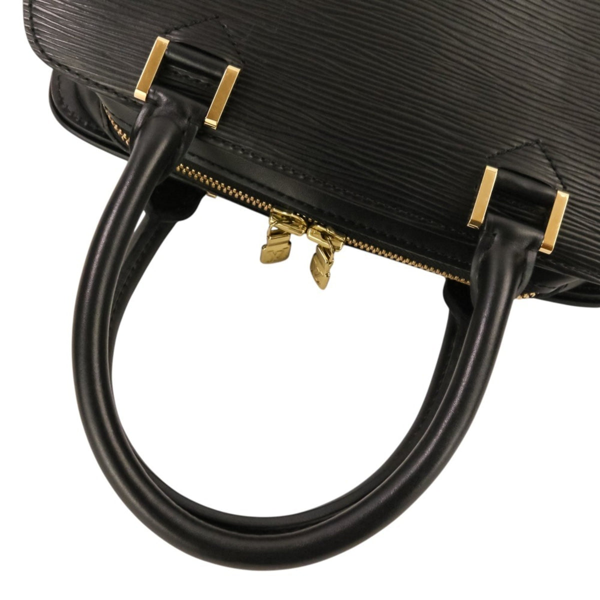 Louis Vuitton Black Epi Leather Handbag (Pre-Owned)