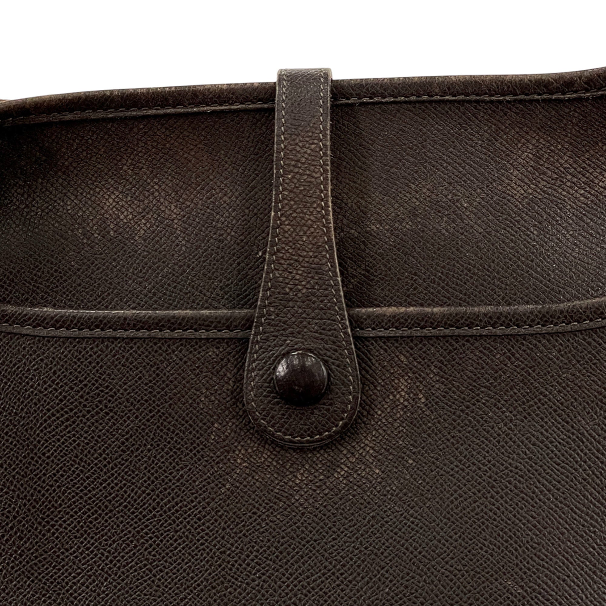 Hermes Chocolat Shoulder Bag (Pre-Owned)