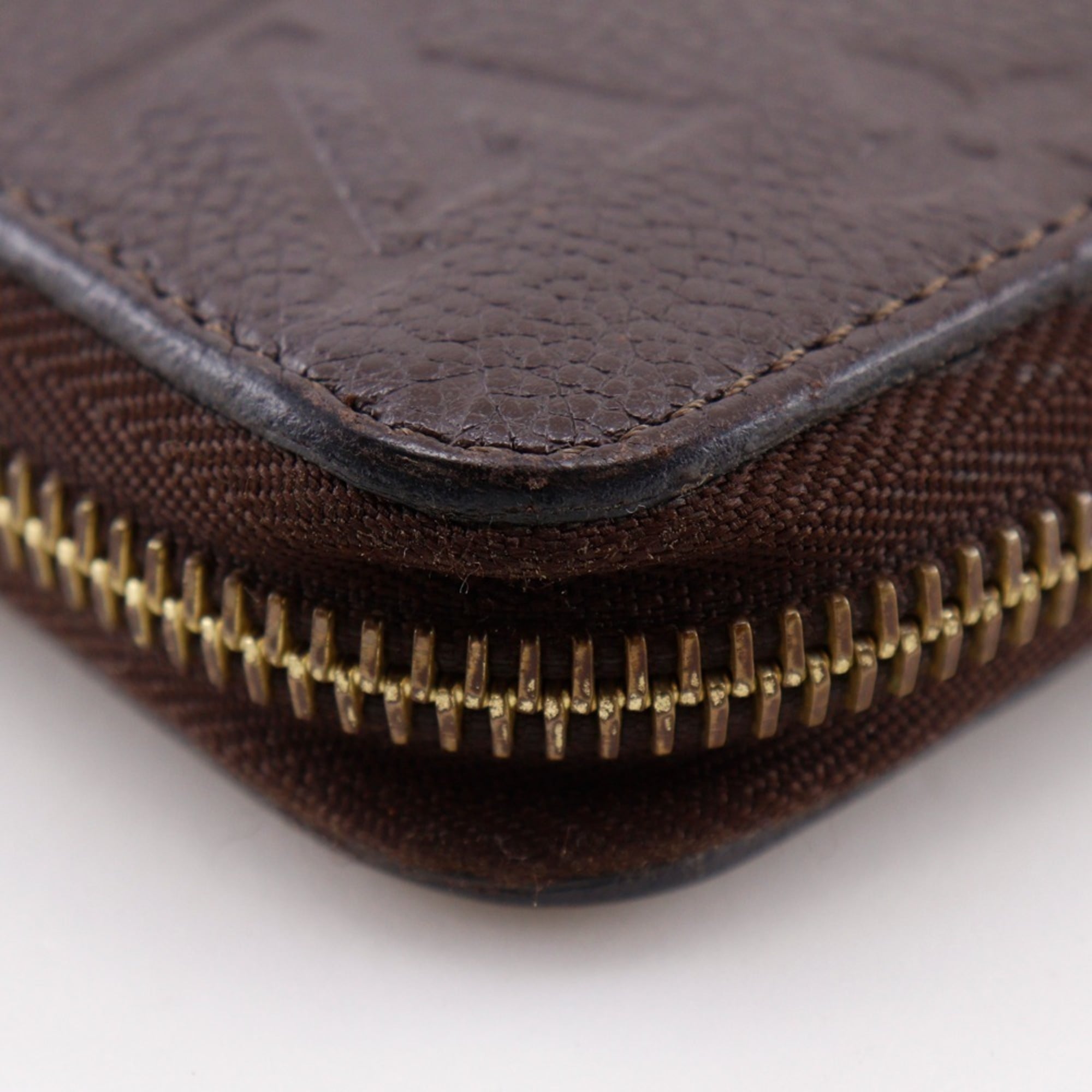 Louis Vuitton Monogram Empreinte Brown Ombre Monogram Empreinte Long Wallet (Bi-Fold) (Pre-Owned)