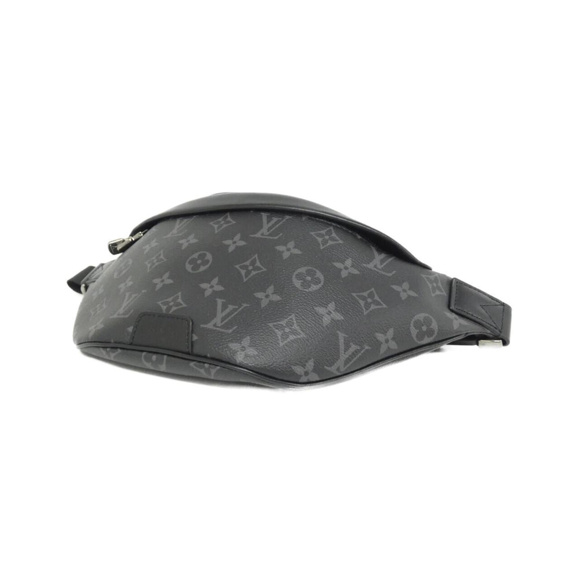 Louis Vuitton Black Coated Canvas Shoulder Bag (Pre-Owned)