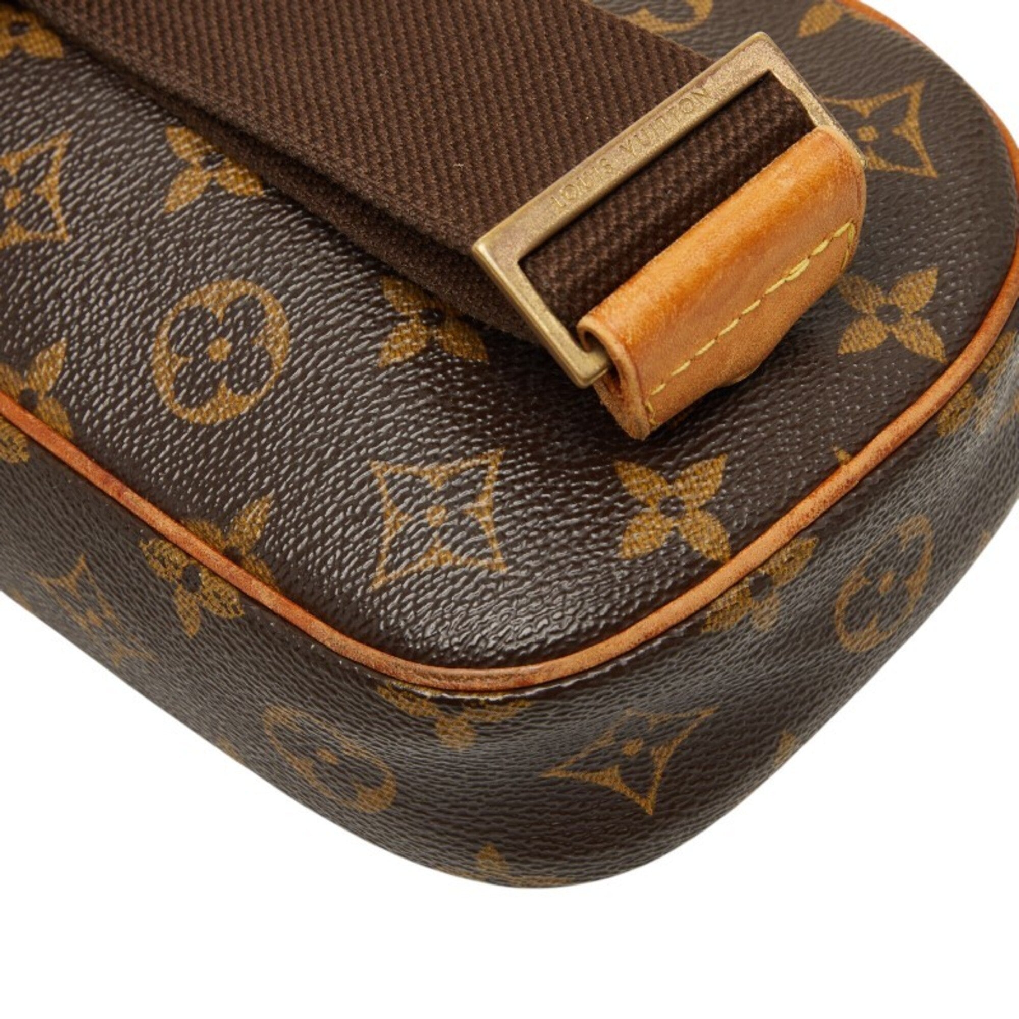 Louis Vuitton Brown Pvc Leather Fanny Pack Sling Bag (Pre-Owned)